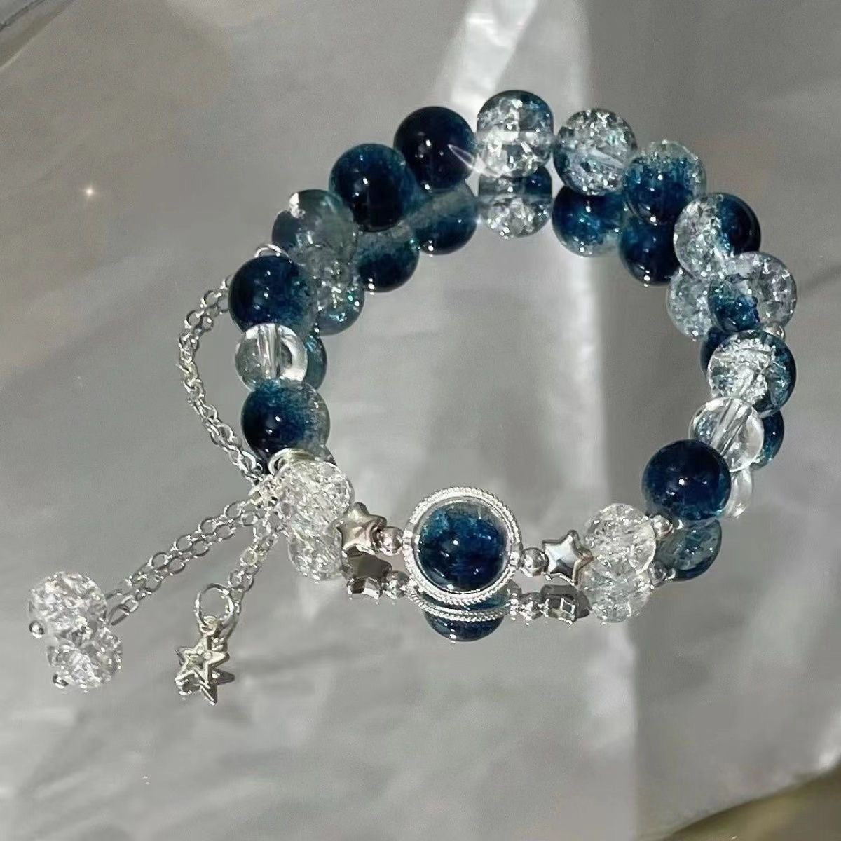 Women’s Elegant Artificial Gemstone Bracelets Fashionable Jewelry