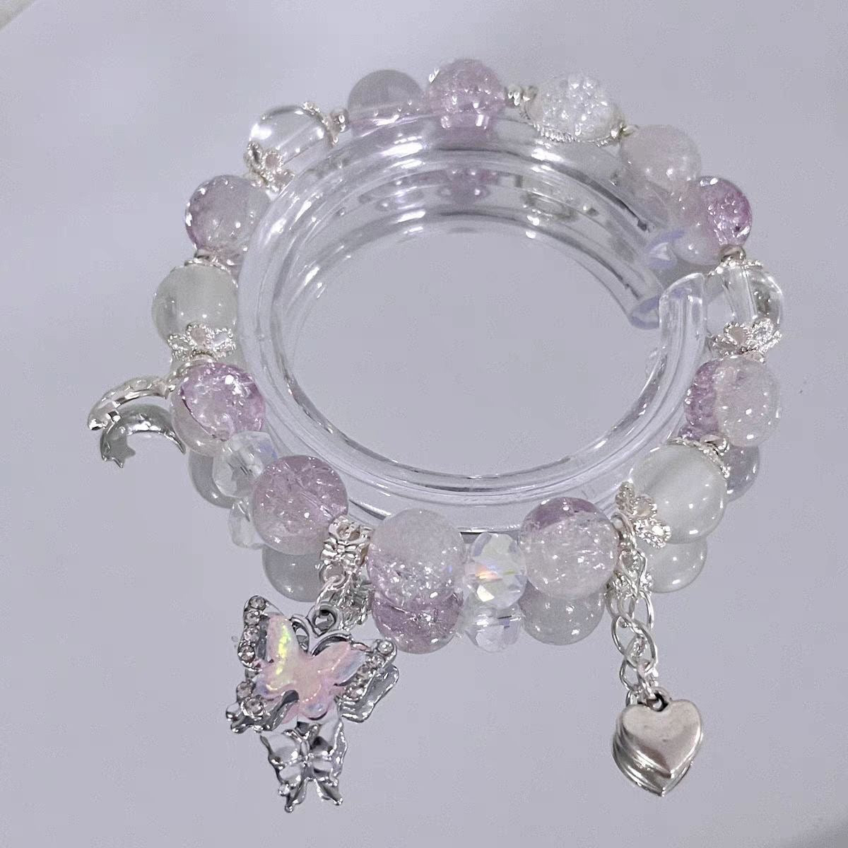 Women’s Elegant Artificial Gemstone Bracelets Fashionable Jewelry